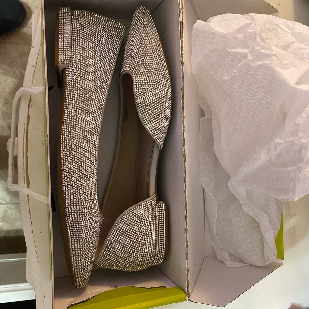 Sparkly Rhinestone Flats✨ - Picture 4 of 9